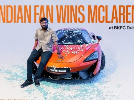 An Unforgettable Night by 1win: Indian Fan Wins McLaren at BKFC Dubai