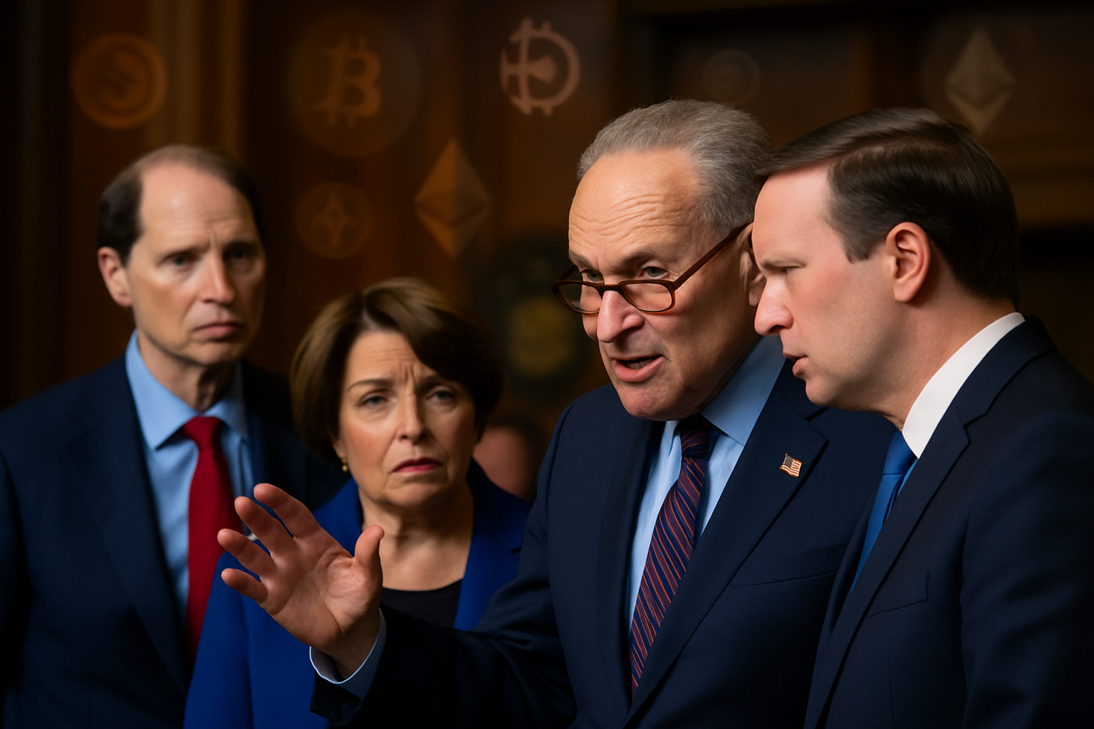 Senate Democrats Sound Alarm Over Crypto Bill: What’s The Fuss All About?