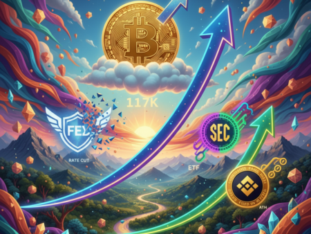 Bitcoin Climbs to $117K After Fed Rate Cut and SEC ETF Shift; BNB at All-Time High