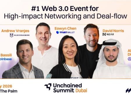 Unchained Summit Announces Dubai Edition Scheduled for 1st & 2nd May 2026